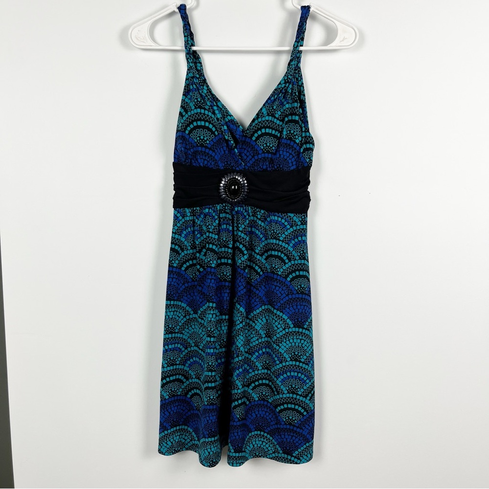 Candies Y2K Fairy Bejeweled Midi Dress BabyDoll Vintage